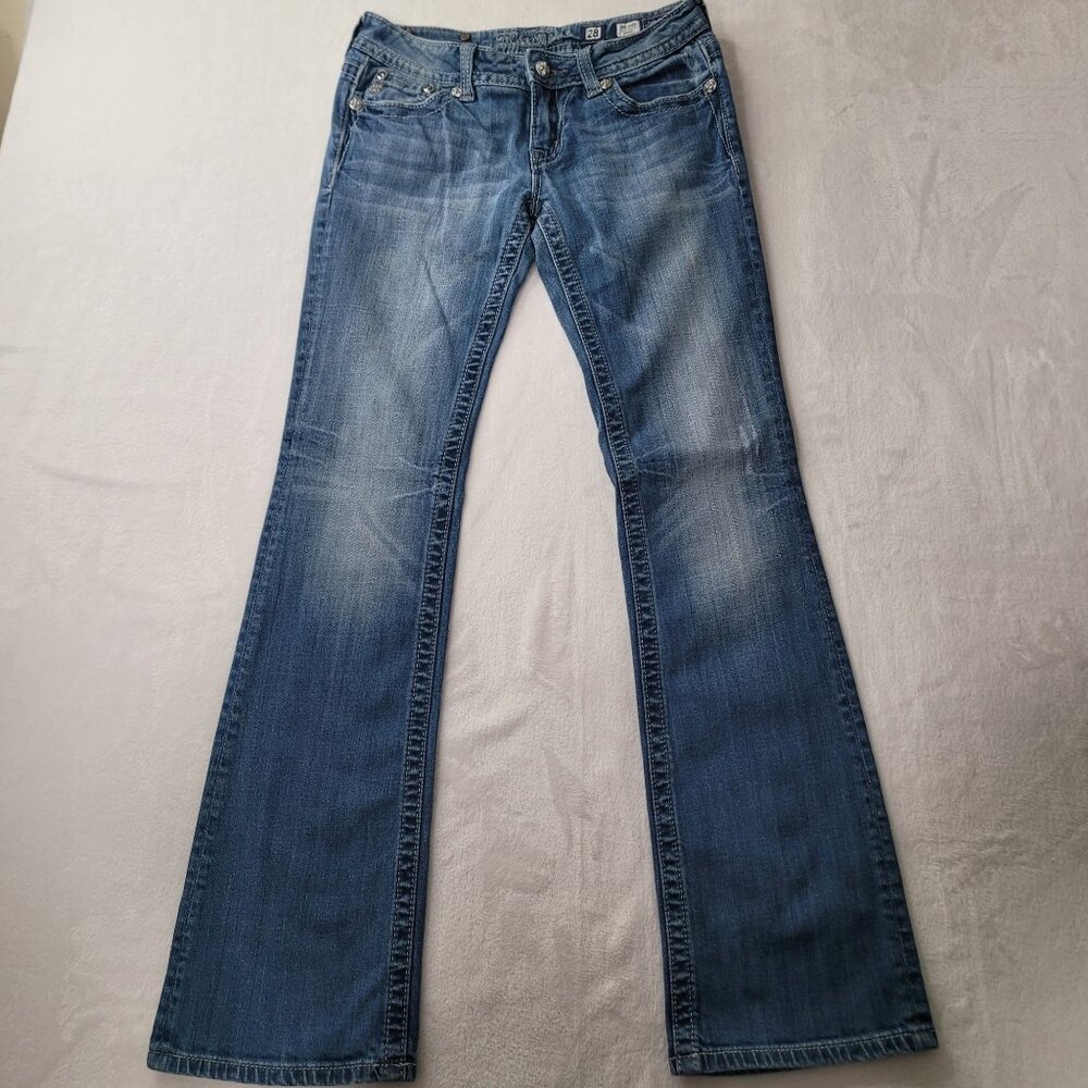 Miss Me Women's Bootcut Blue JP6169B Denim Jeans Size 28